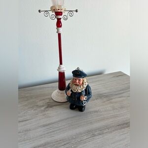 Police Santa Ornament